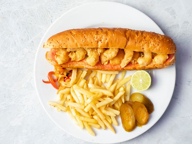 Fried Shrimps Loaf