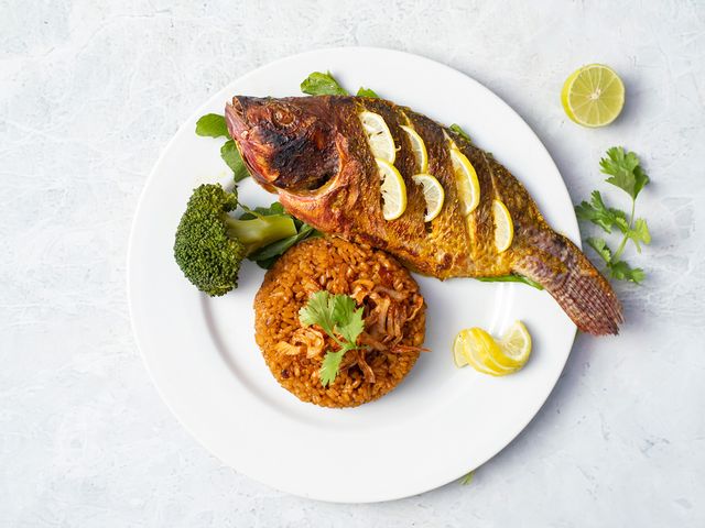 Fried Tilapia Meal