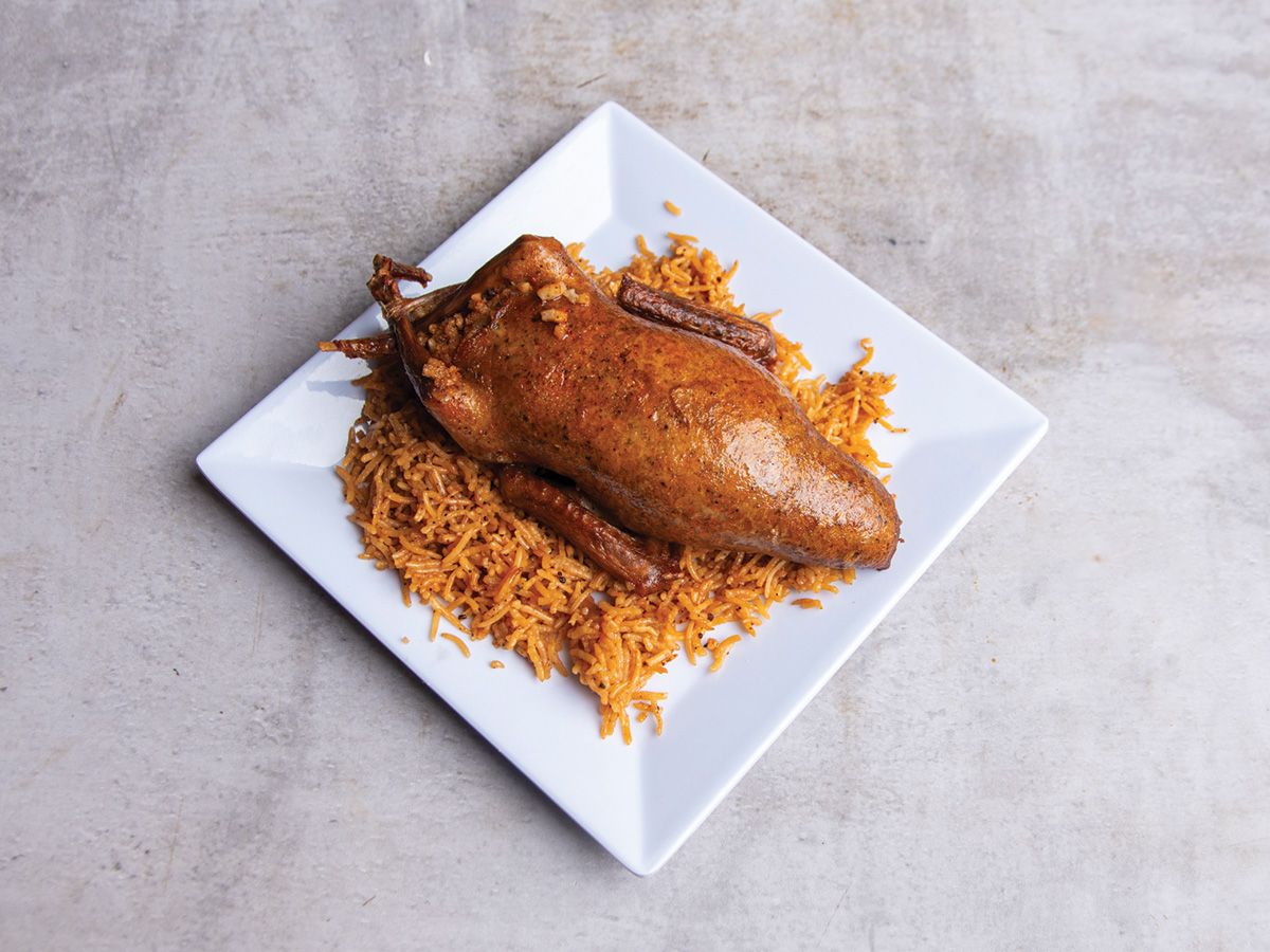 Single Rice Stuffed Pigeon