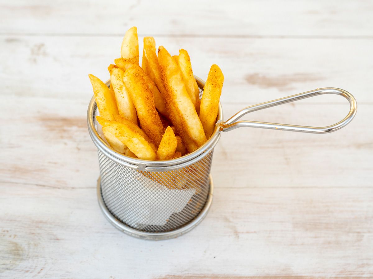 Fried potato packet