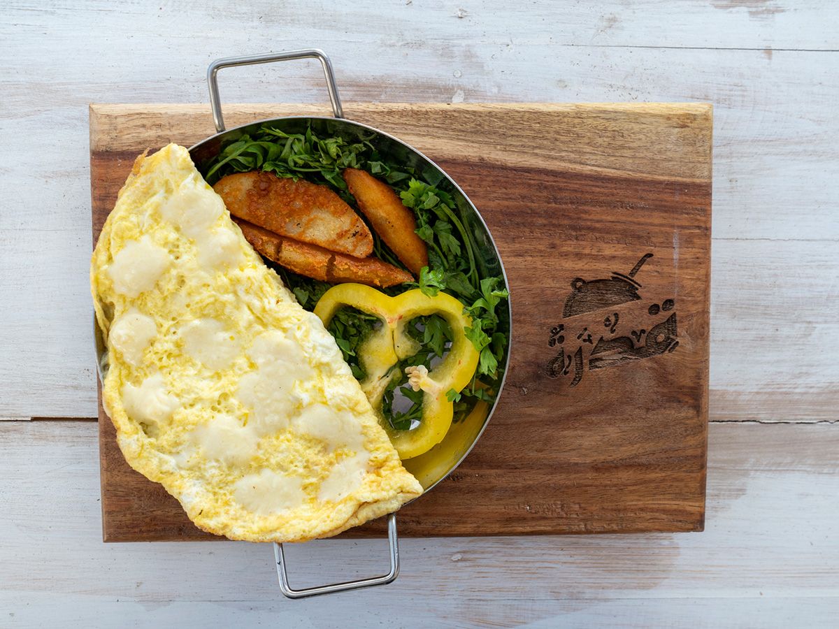 Mozzarella Omelette