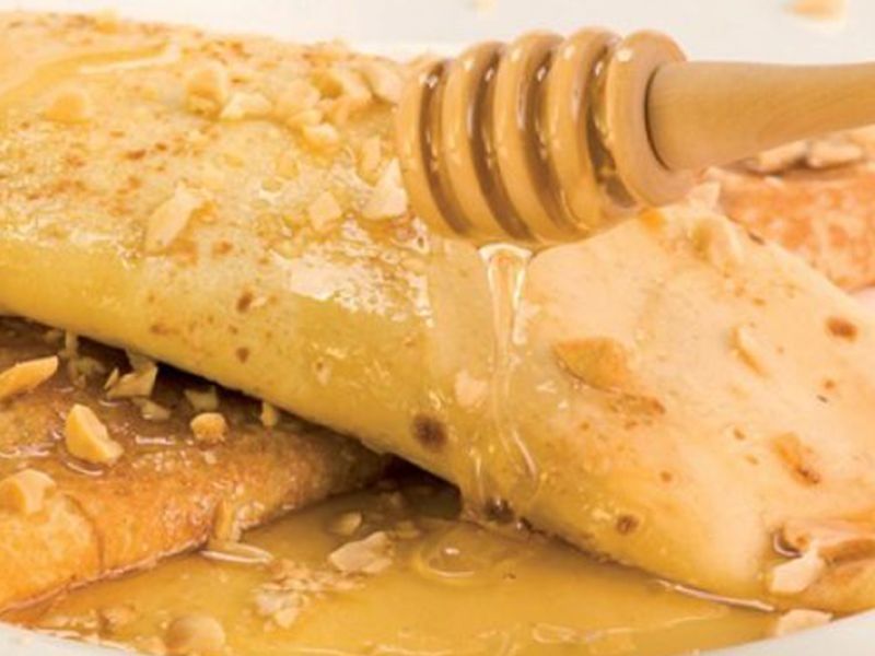 Qeshta With Honey Crepe