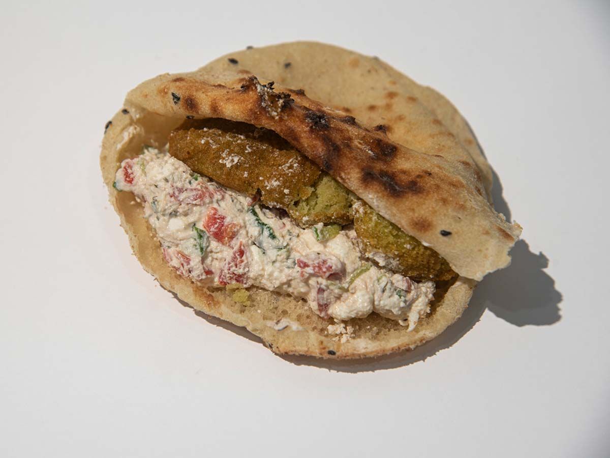 Quraish Cheese On Taamia Sandwich