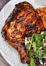 Quarter Charcoal Grilled Thigh Meal