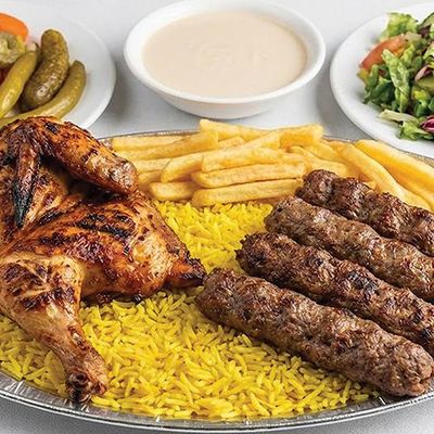 Quarter Chicken + Charcoal Kofta Meal