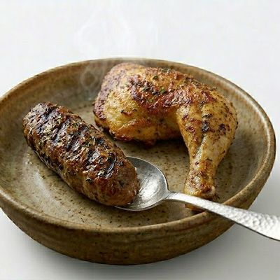 Quarter Chicken + Kofta Piece