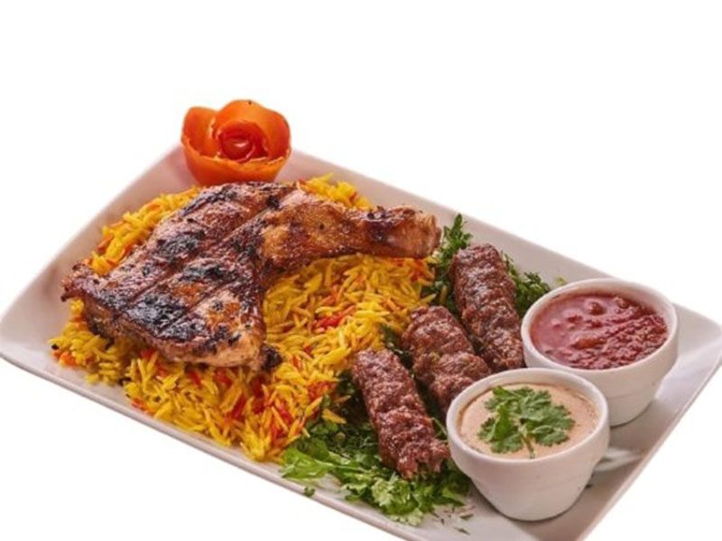 Quarter Chicken And 1/4 Kilo Kofta Meal