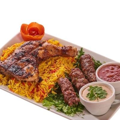 Quarter Chicken And 1/4 Kilo Kofta Meal