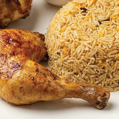 Quarter Chicken Thigh Mandi