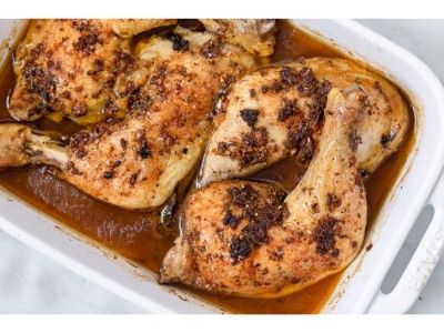 Quarter Chicken Thigh Meal