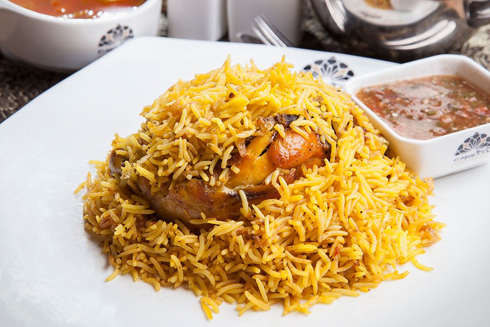 Quarter Chicken With Kabsa