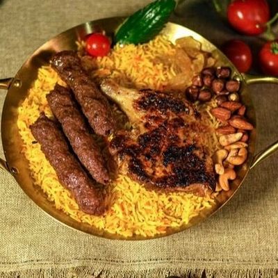 1/4 Chicken And 1/8 Kofta Meal