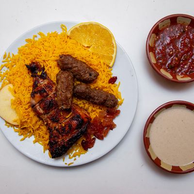 Quarter Grilled Chicken And 3 Kofta