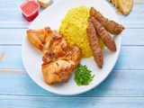 Quarter Grilled Chicken Meal With Kofta