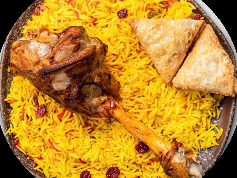 Quarter Teis With Basmati Rice