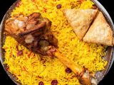 Quarter Teis With Basmati Rice