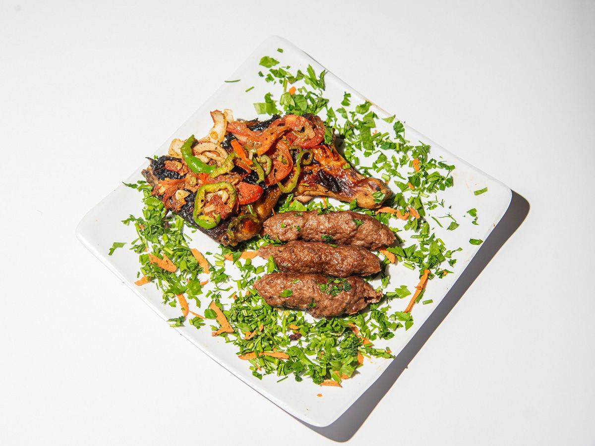 Quarter Chicken And Kofta Meal