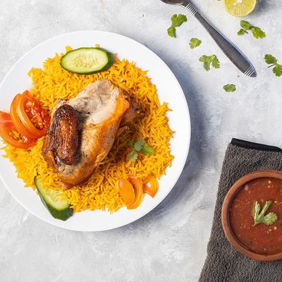 Quarter chicken breast meal