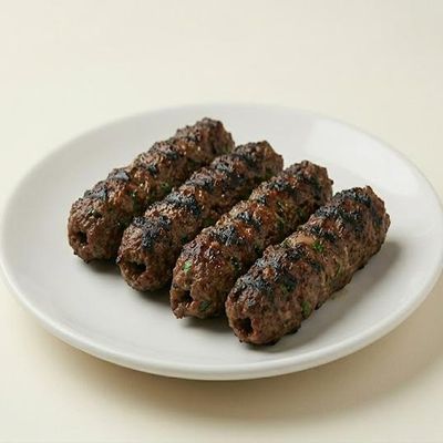 Quarter Kilo Baladi Kofta on Charcoal