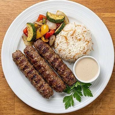 Quarter kofta meal