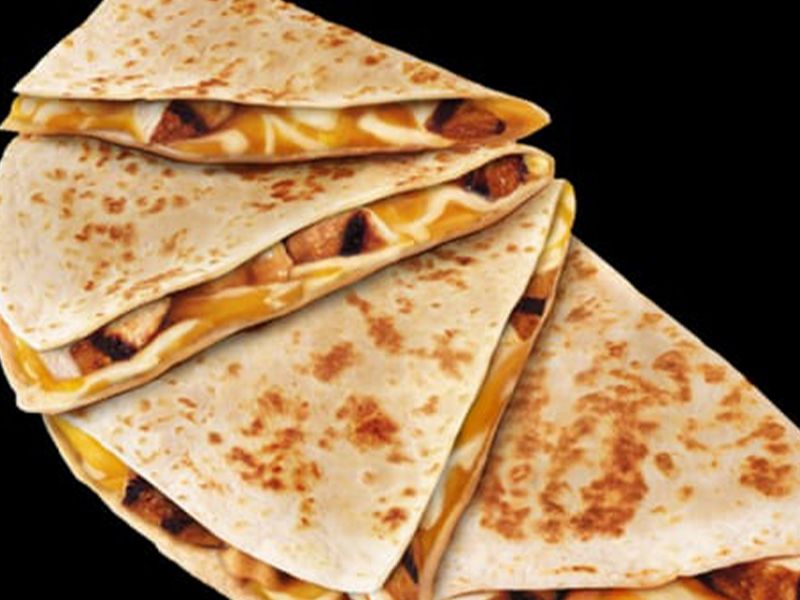 Crispy Chicken Quesadilla Crepe