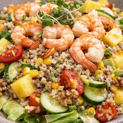 Quinoa Shrimp Salad