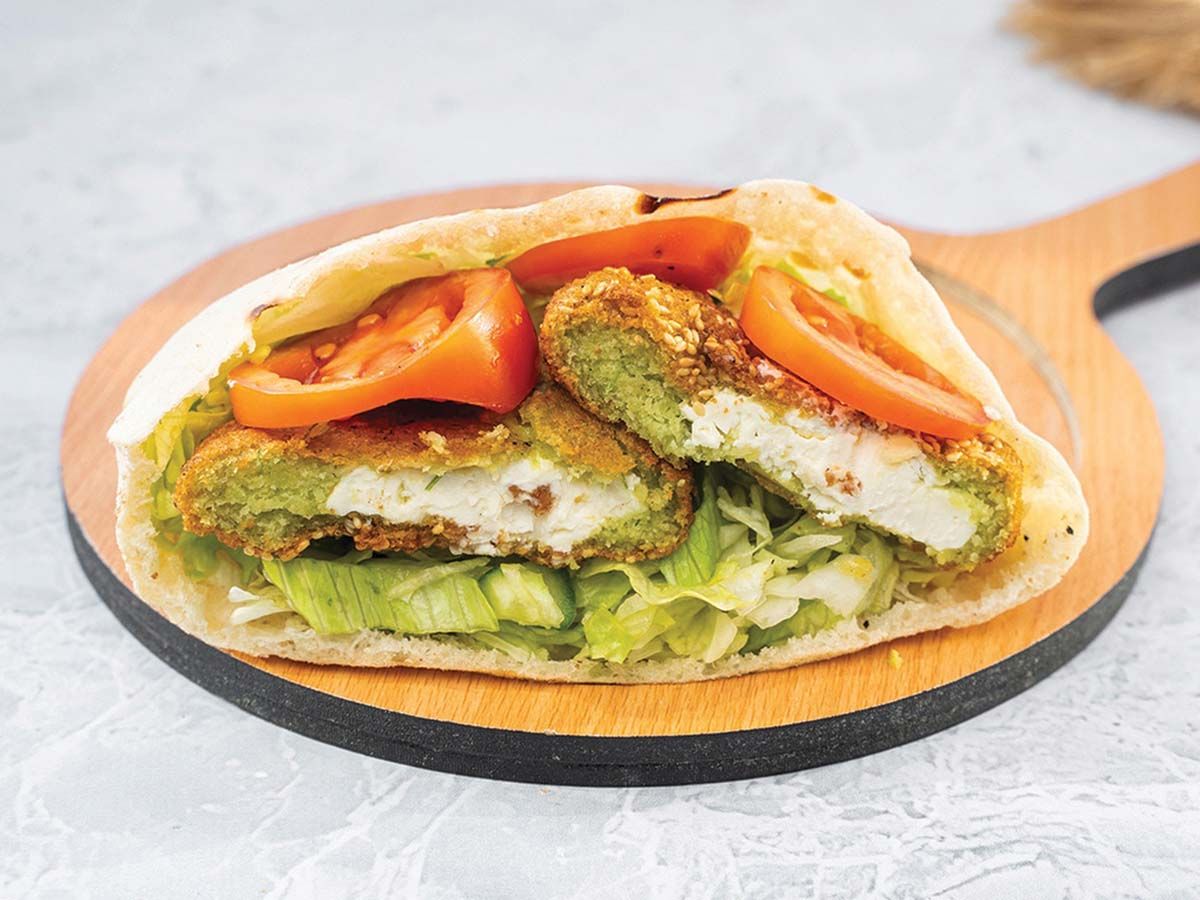 Quraish cheese Taamia sandwich