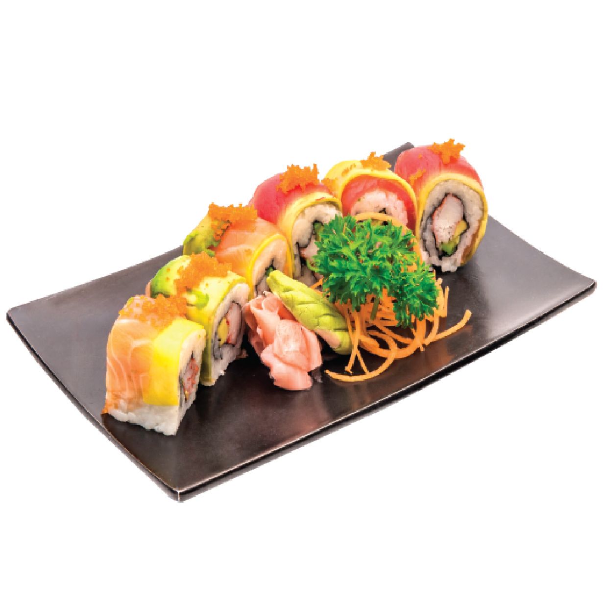 Rainbow Roll - 6 Pieces