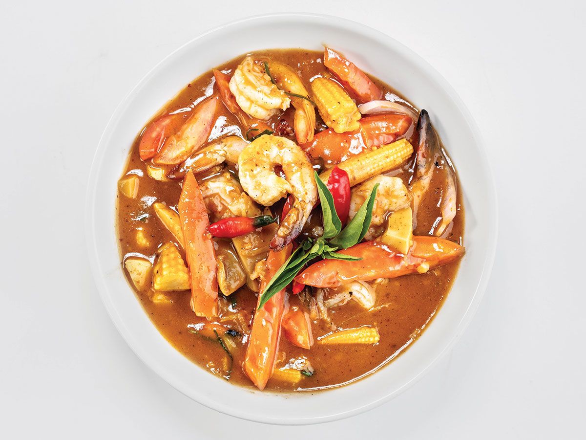 Red Curry Shrimps