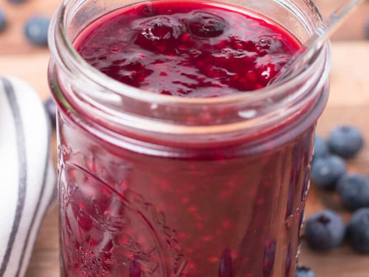 Red Mixed Berries Sauce