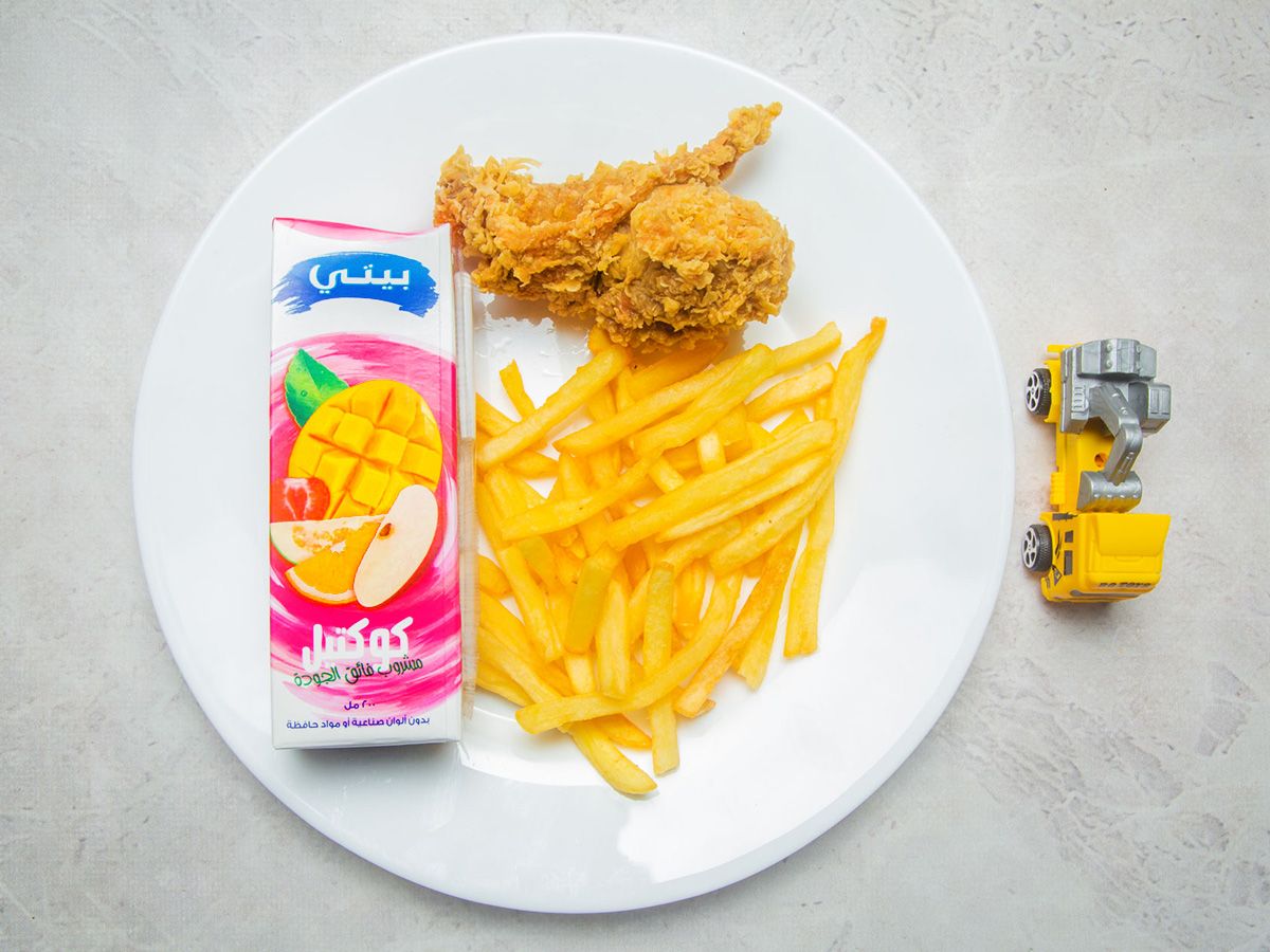Meat Burger Kids Meal