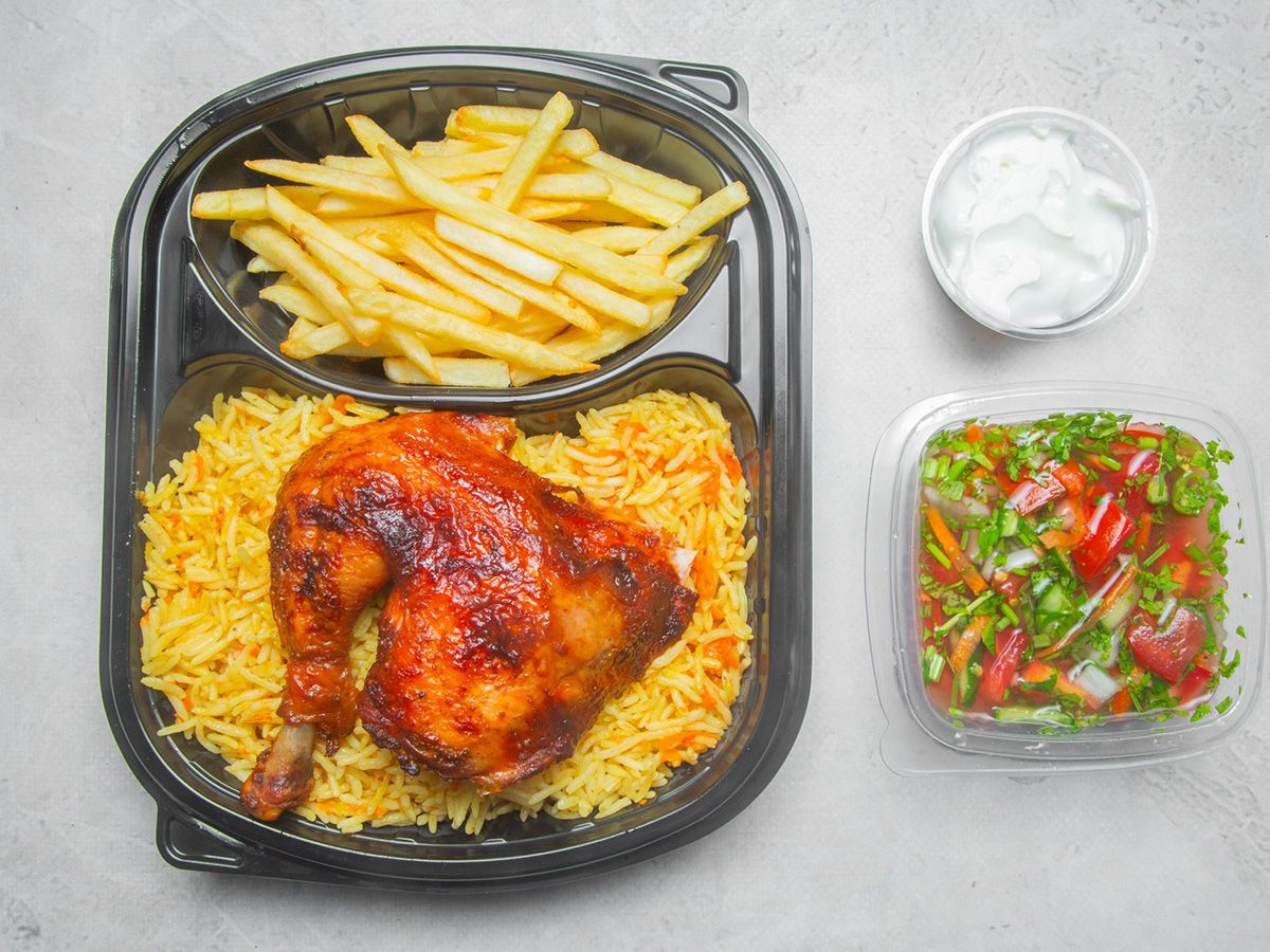 Quarter Grilled Thigh Chicken