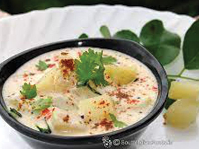 Raita With Potatos