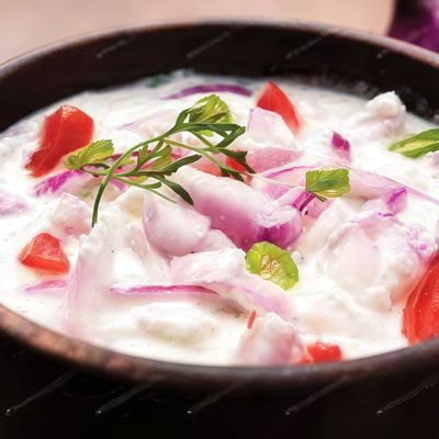 Raita With Onions