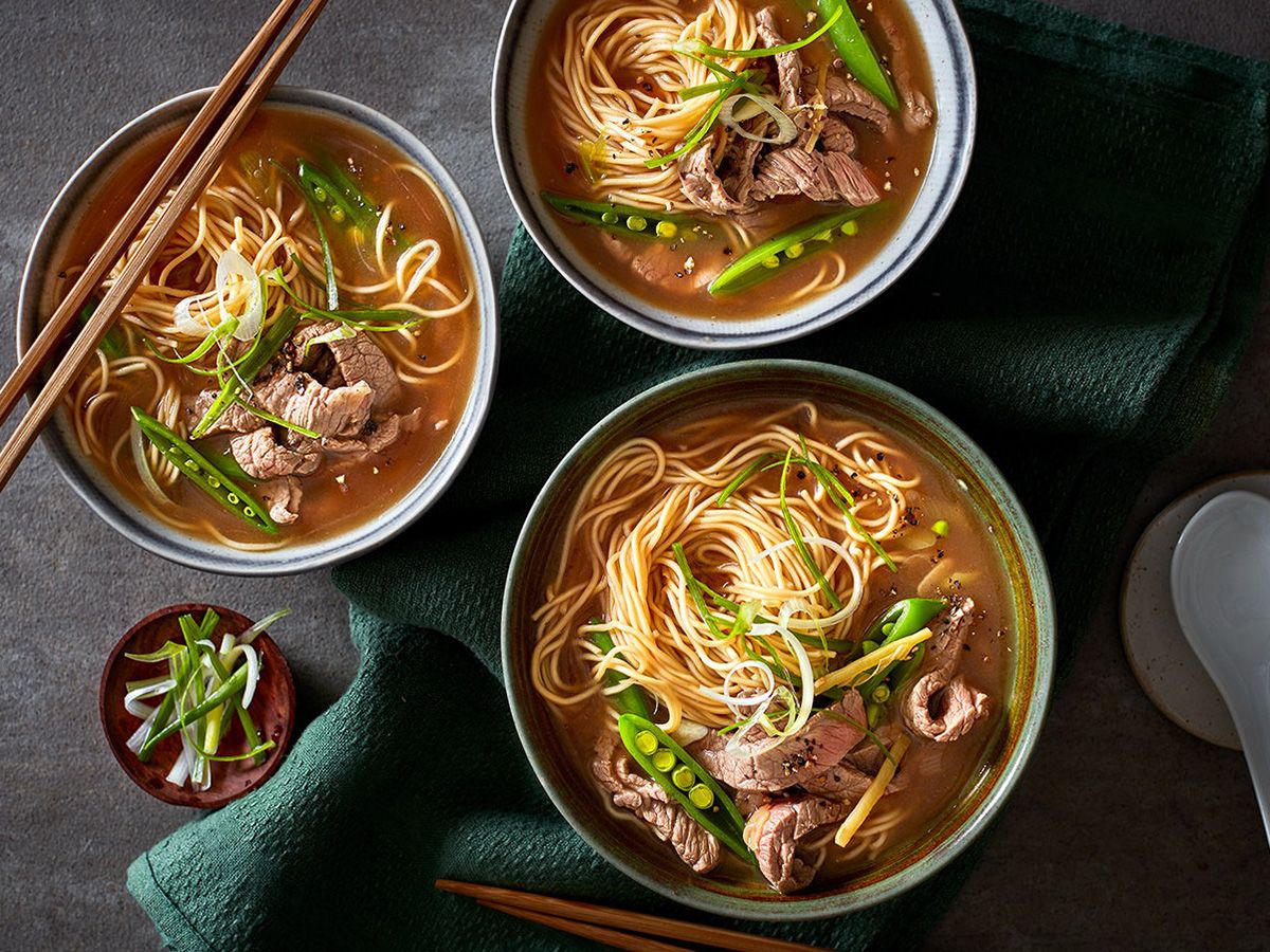 Beef Ramin soup
