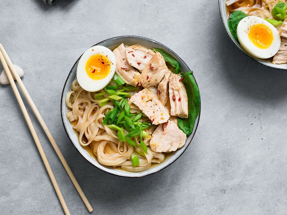Chicken Ramin soup
