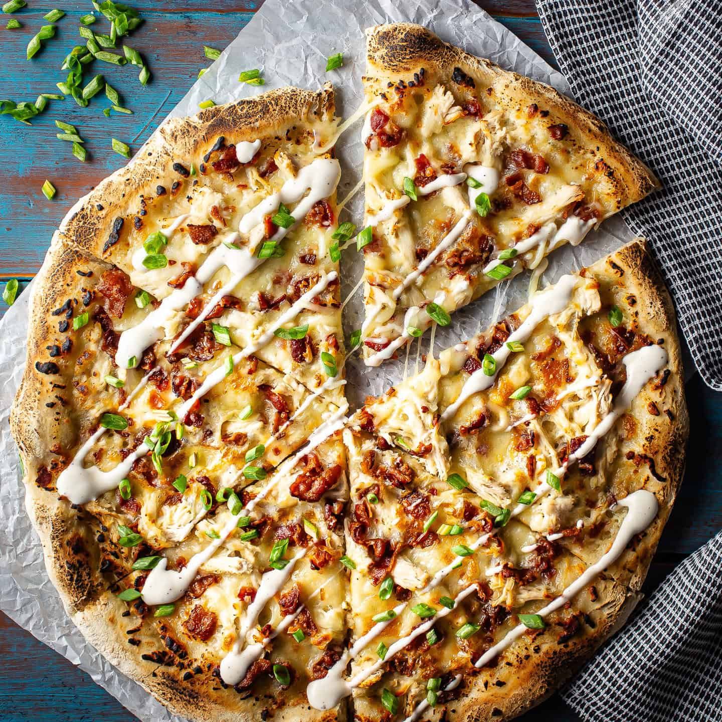 chicken Ranch Pizza