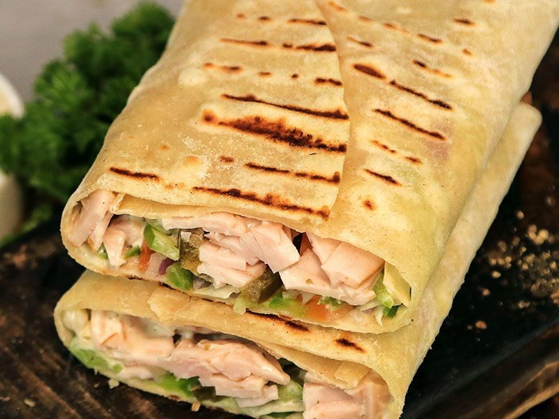 Ranch Meat Wrap Sandwich