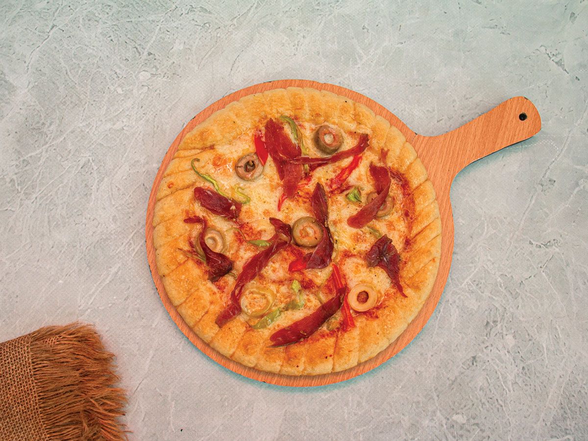 Pastrami Italian Pizza