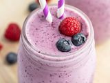 Blackberry And Raspberry Smoothie