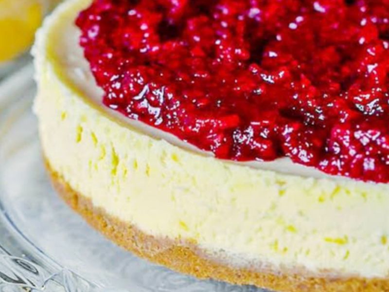 Raspberry Cheesecake Tart