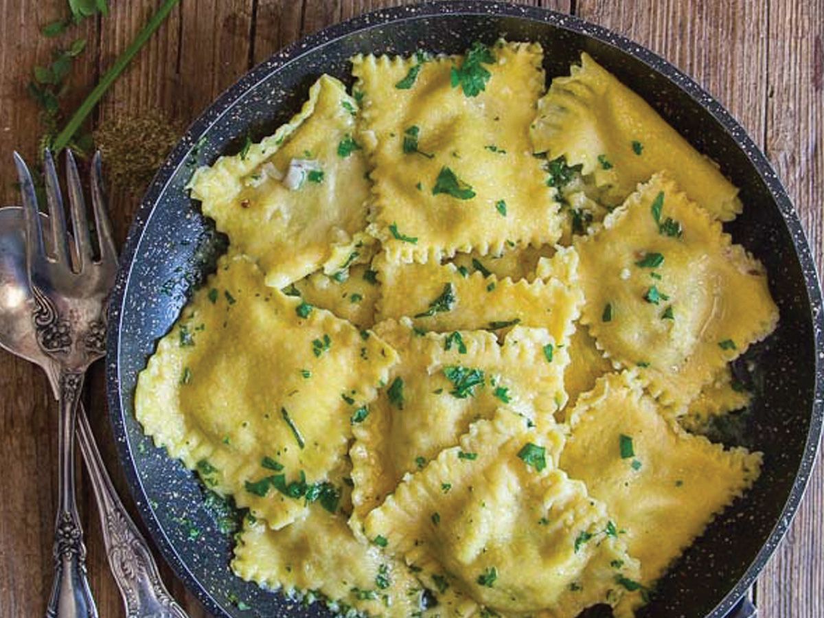 Ravioli pasta