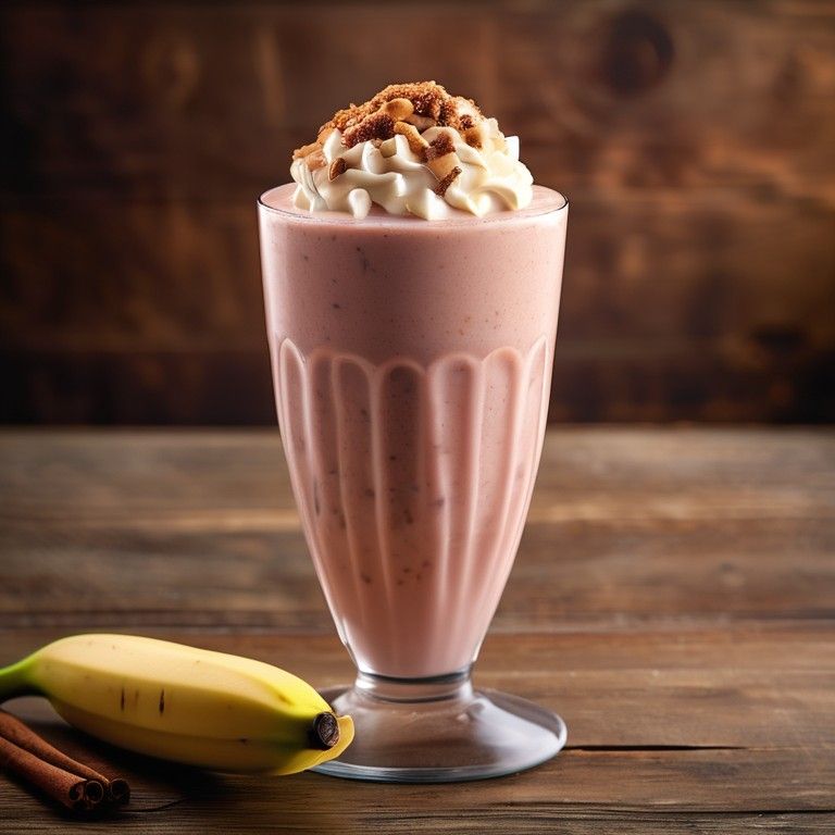 Red Banana Milkshake