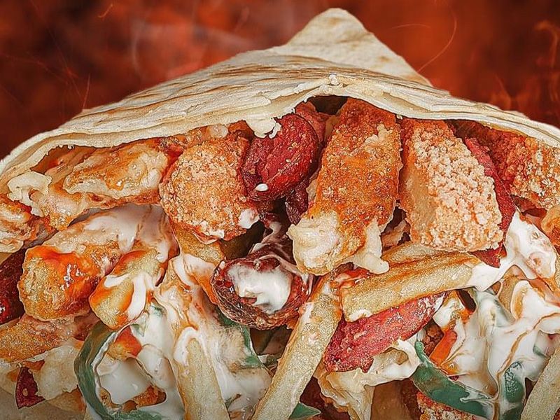 Red Hot Mix Crepe