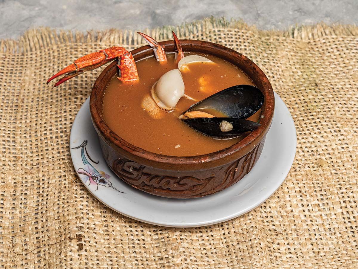 Red Seafood Soup