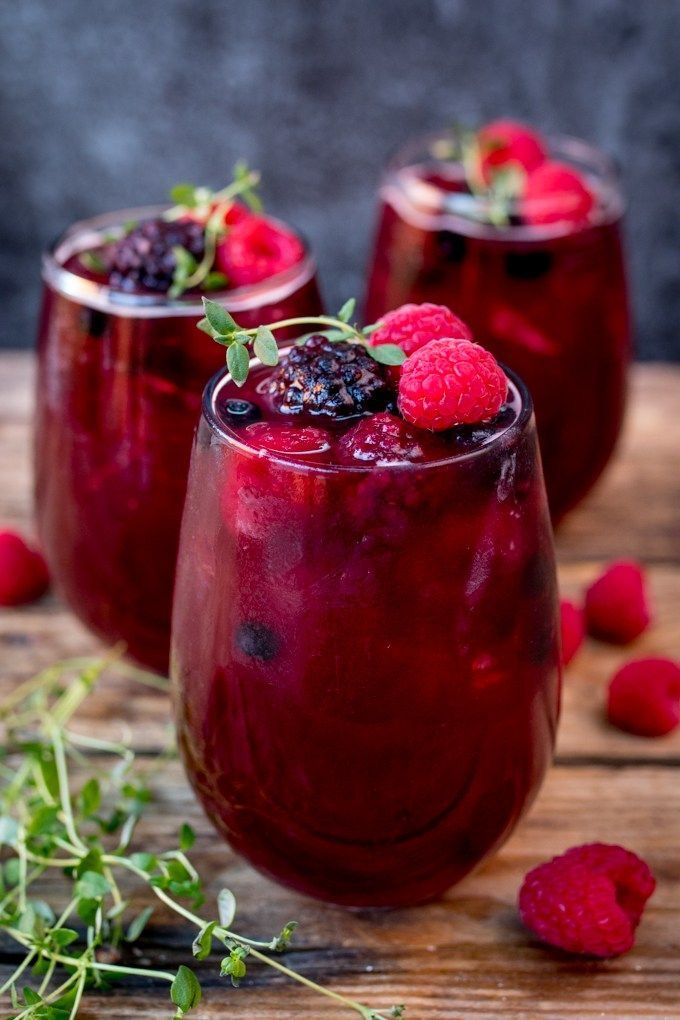 Redbull mix berry Mojito