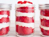 Red Velvet Cheesecake Jar