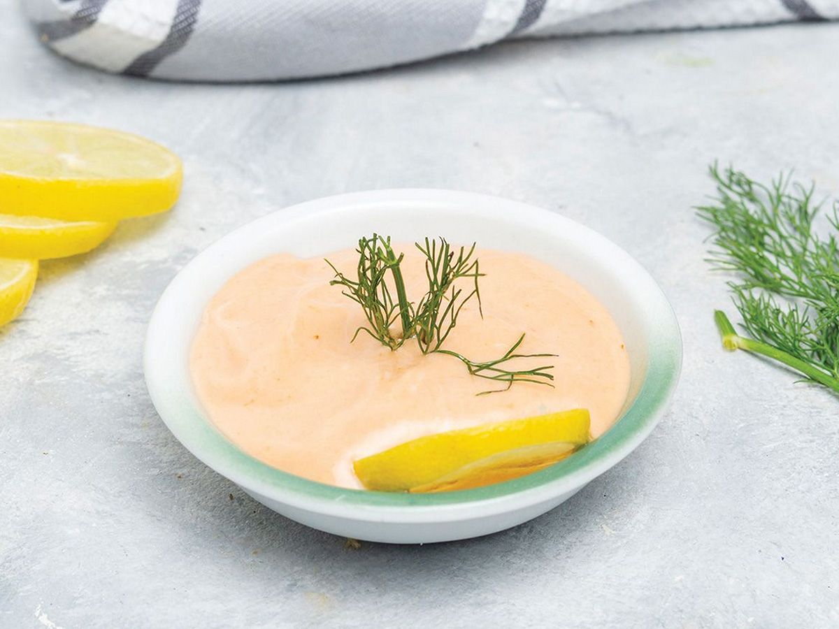 Regular Garlic Dip Salad