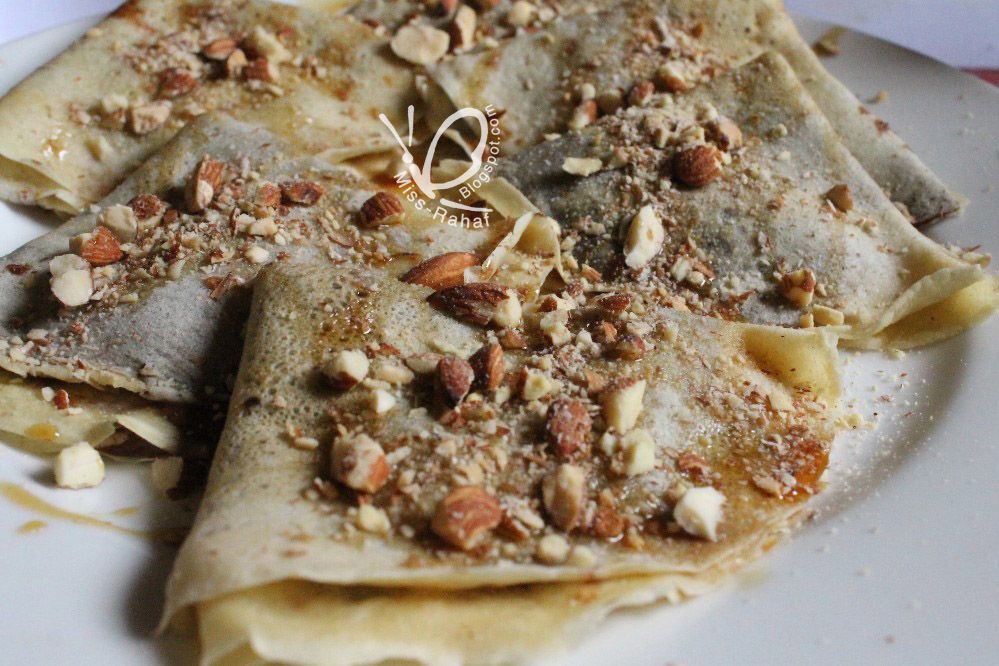Chocolate Nut Crepe
