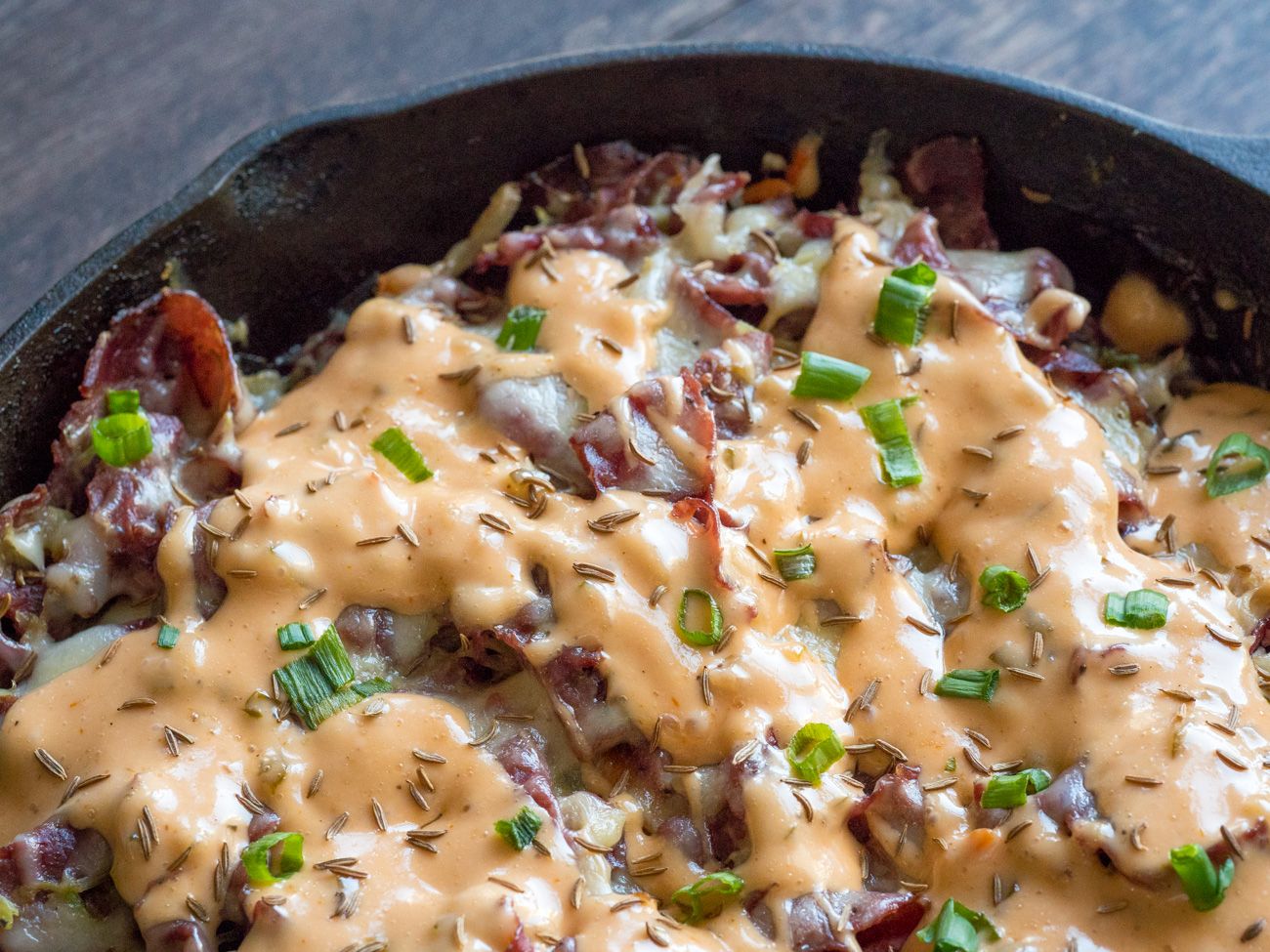 Pastrami Bowl With Cheese